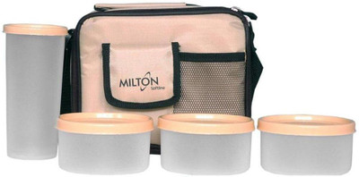 

Milton DE00 4 Containers Lunch Box(750 ml), Grey