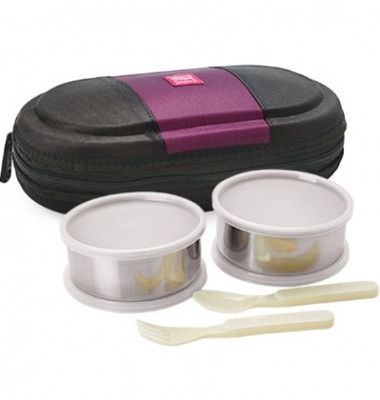 

Cello Fundo 2 Containers Lunch Box(1 L), Wine