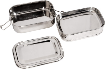 

VISHNU STAINLESS STEEL BIG 2 Containers Lunch Box(1000 ml)