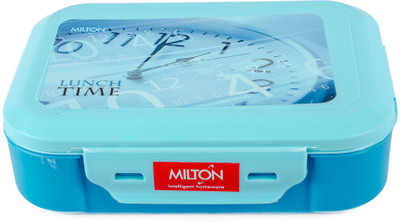 

Milton Quick Bite 2 Containers Lunch Box(200 ml), Blue