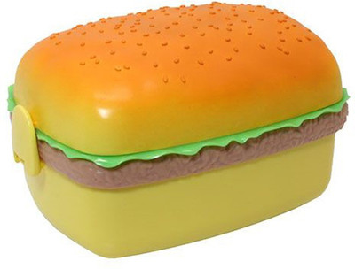 

Gift Studio Burger 2 Containers Lunch Box, Yellow