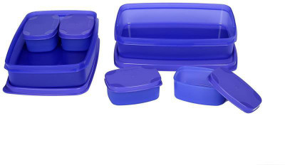 

Signoraware compact 4 Containers Lunch Box(1050 ml), Purple