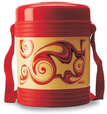 

Milton Vector-Dark Red 3 Containers Lunch Box