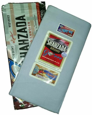 SHAHZADA Solid White Lungi