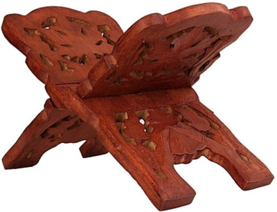 Craftatoz Floor Standing Magazine Holder(Brown, Wooden) available at flipkart for Rs.499