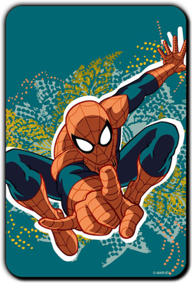 

Marvel Spider-man swing (Officially Licensed) Fridge Magnet Pack of 1(Multicolor)