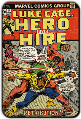 

Marvel Luke cage -retribution pack of 1 (Officially Licensed) Fridge Magnet Pack of 1(Multicolor)