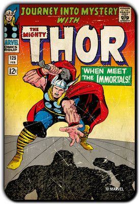 

Marvel Thor meet immortals pack of 1 (Officially Licensed) Fridge Magnet Pack of 1(Multicolor)