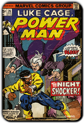 

Marvel Luke cage -nigh shocker pack of 1 (Officially Licensed) Fridge Magnet Pack of 1(Multicolor)