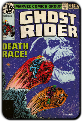 

Marvel Ghost rider pack of 1 (Officially Licensed) Fridge Magnet Pack of 1(Multicolor)