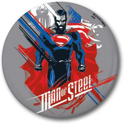 

Warner Bros. Superman Man Of Steel Fridge Magnet Pack of 1(Multicolor)