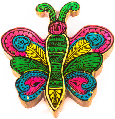 

Utkalamrita Butterfly Fridge Magnet Fridge Magnet Pack of 1(Multicolor)