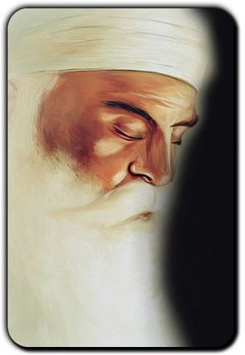 

Posterboy Guru Nanak Fridge Magnet Pack of 1(Multicolor)