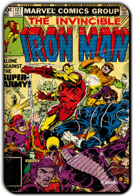 

Marvel Iron Man Atlantic city pack of 1 (Officially Licensed) Fridge Magnet Pack of 1(Multicolor)