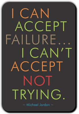 

Posterboy Michael Jordan - Failure Fridge Magnet Pack of 1(Multicolor)