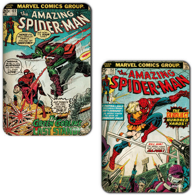 

Marvel Spiderman - Deadliest (Officially Licensed) Fridge Magnet Pack of 2(Multicolor)