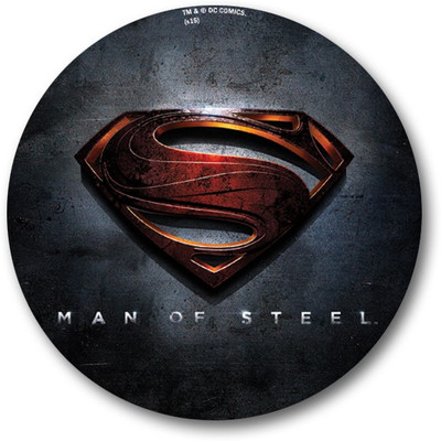 

Warner Bros. Man Of Steel - Logo Fridge Magnet Pack of 1(Multicolor)