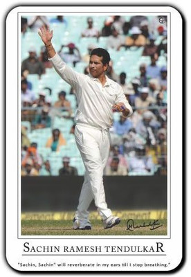 

Posterboy Sachin Tendulkar - Farewell test Fridge Magnet Pack of 1(Multicolor)