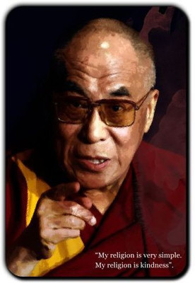 

Posterboy Dalai Lama- religion Fridge Magnet Pack of 1(Multicolor)