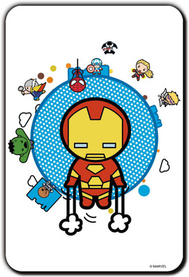 

Marvel Kawaii- avengers (Officially Licensed) Fridge Magnet Pack of 1(Multicolor)