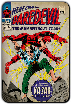 

Marvel Daredevil -man without fear pack of 1 (Officially Licensed) Fridge Magnet Pack of 1(Multicolor)