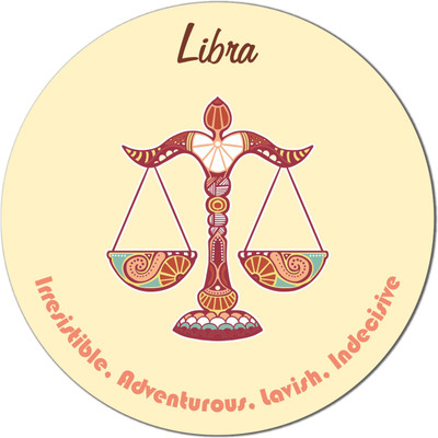 

My Own Libra Fridge Magnet Pack of 1(Multicolor)
