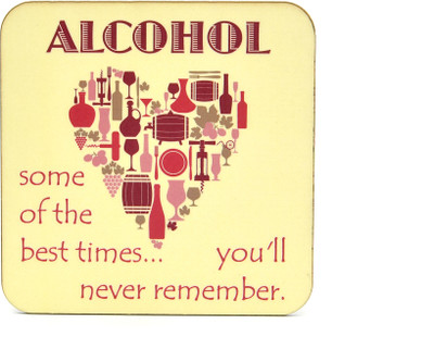 

My Own Alcohol Best Times Fridge Magnet Pack of 1(Multicolor)