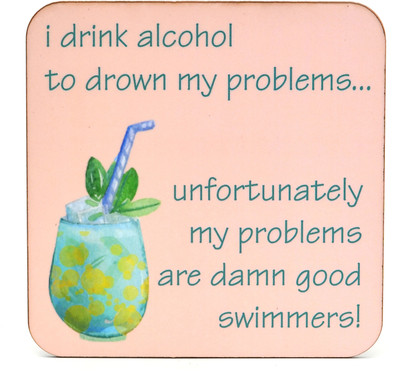 

My Own Alcohol Drown Problems Fridge Magnet Pack of 1(Multicolor)