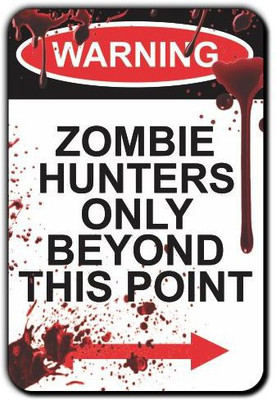 

Posterboy Warning Zombies Fridge Magnet Pack of 1(Multicolor)