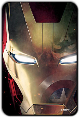 

Marvel Civil War- Iron Man pack of 1 (Officially Licensed) Fridge Magnet Pack of 1(Multicolor)