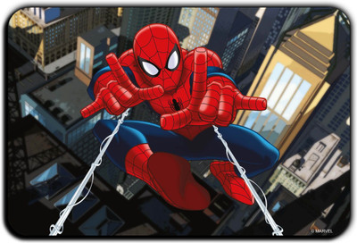 

Marvel Spider-man action web (Officially Licensed) Fridge Magnet Pack of 1(Multicolor)