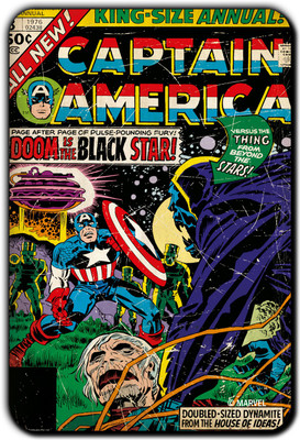 

Marvel Captain America -Doom pack of 1 (Officially Licensed) Fridge Magnet Pack of 1(Multicolor)