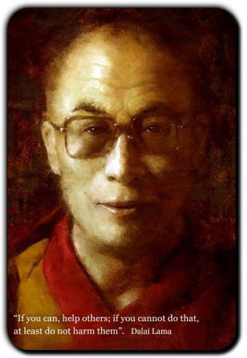 

Posterboy Dalai Lama Fridge Magnet Pack of 1(Multicolor)