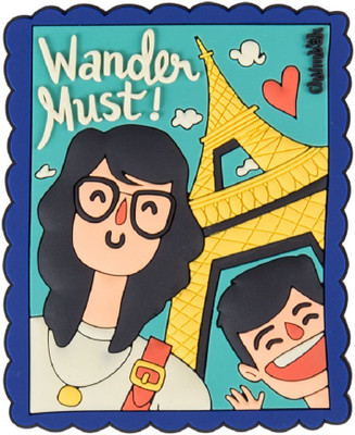 

Chumbak Wander Must Fridge Magnet Pack of 1(Multicolor)