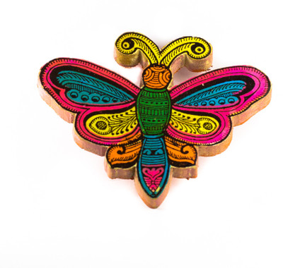 

Utkalamrita Butterfly Fridge Magnet Fridge Magnet Pack of 1(Multicolor)