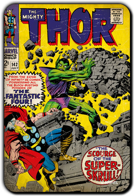

Marvel Thor -the scourge pack of 1 (Officially Licensed) Fridge Magnet Pack of 1(Multicolor)