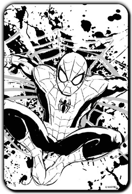

Marvel Ultimate Spider-man action (Officially Licensed) Fridge Magnet Pack of 1(Multicolor)
