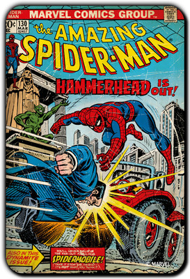 

Marvel Spider-man hammerhead pack of 1 (Officially Licensed) Fridge Magnet Pack of 1(Multicolor)