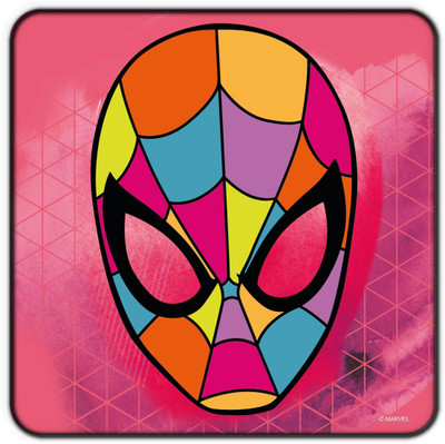 

Marvel Spider-man colorful mask (Officially Licensed) Fridge Magnet Pack of 1(Multicolor)
