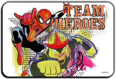 

Marvel Spider-man team heroes (Officially Licensed) Fridge Magnet Pack of 1(Multicolor)