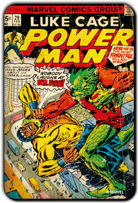 

Marvel Luke cage -power pack of 1 (Officially Licensed) Fridge Magnet Pack of 1(Multicolor)