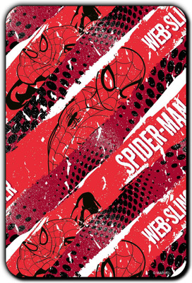 

Marvel Ultimate Spider-man web sling (Officially Licensed) Fridge Magnet Pack of 1(Multicolor)