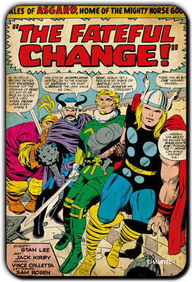 

Marvel Thor -fateful change pack of 1 (Officially Licensed) Fridge Magnet Pack of 1(Multicolor)