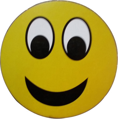 Fabionic Happy Face Emoji Fridge Magnet Pack of 1