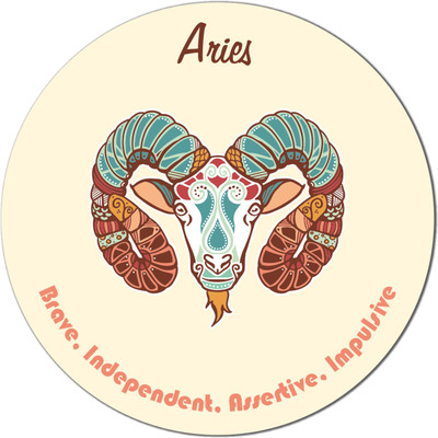 

My Own Aries Fridge Magnet Pack of 1(Multicolor)