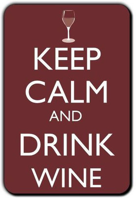 

Posterboy Keep calm and drink wine Fridge Magnet Pack of 1(Multicolor)