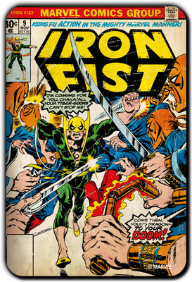 

Marvel Iron Fist- doom pack of 1 (Officially Licensed) Fridge Magnet Pack of 1(Multicolor)