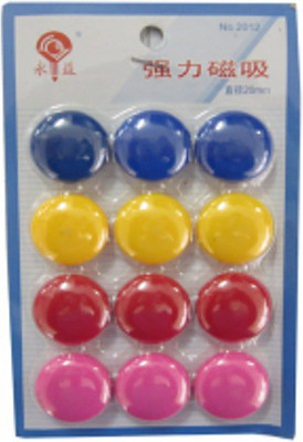 

DWeS Magnet_20mm_plain Magnetic Paper Holder Pack of 24