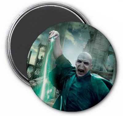 

Warner Bros. Harry Potter -Voldermort Fridge Magnet Pack of 1(Multicolor)