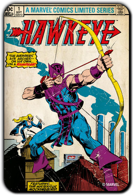

Marvel Hawkeye pack of 1 (Officially Licensed) Fridge Magnet Pack of 1(Multicolor)